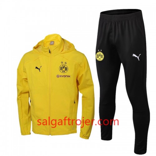 Borussia Dortmund Trænings Windrunner Dragt Gul 2018-2019 Borussia Dortmund Trænings Windrunner Dragt Gul 2018-2019